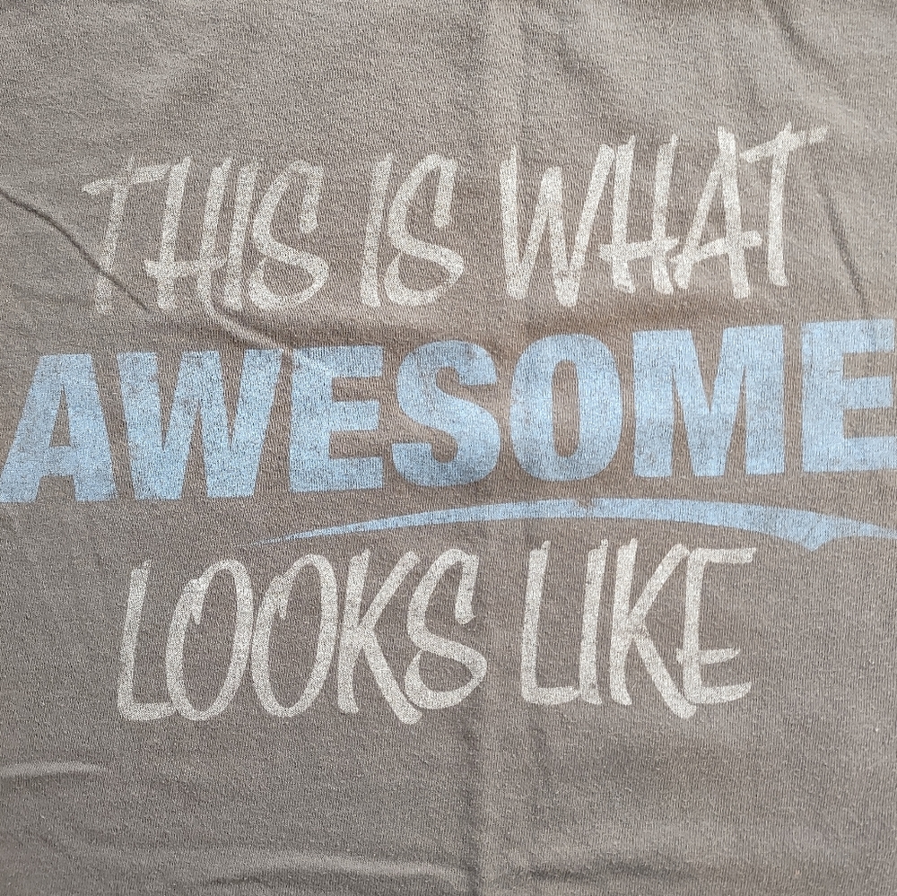 "This Is What Awesome Looks Like" t-shirt